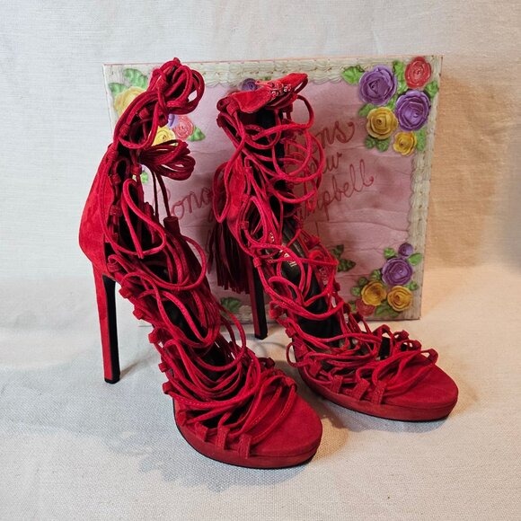 Jeffrey Campbell x REVOLVE Advert Heels - Size 10 - Picture 3 of 10